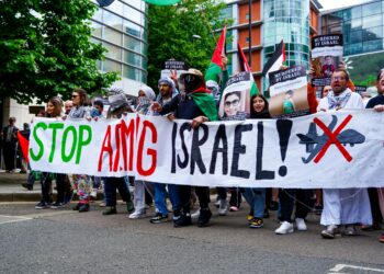 UK Charges Pro-Palestine Activists Under Terrorism Law After Elbit Systems Break-In